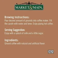 Market & Main® Chocolate Peanut Butter Cup Flavored Coffee (6 Bags/12 Oz) -Bunn Outlet Store 414smkp9mtl 1