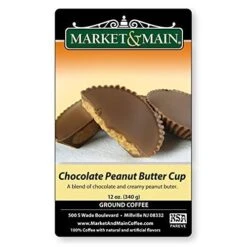 Market & Main® Chocolate Peanut Butter Cup Flavored Coffee (6 Bags/12 Oz) -Bunn Outlet Store 41raklw6s2l 1