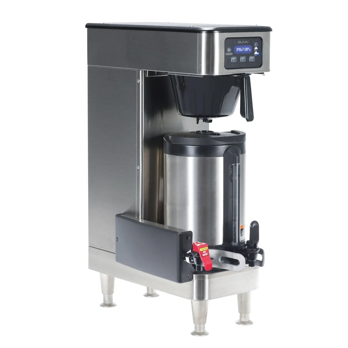 BUNN® Bunn 51100.0100 ICB Infusion Series Soft Heat Coffee Brewer, Stainless Steel, 120/240V 1 BUNN® Bunn 51100.0100 ICB Infusion Series Soft Heat Coffee Brewer, Stainless Steel, 120/240V