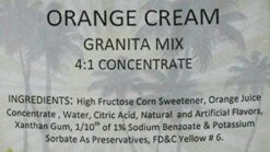 Orange Cream, Frozen Drink Mix Slush Machine Mix, 1 Bottle 64 Oz -Bunn Outlet Store 51mspl4gmzl 1