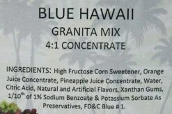 Granita Machine, Frozen Drink Blue Hawaii Slush Machine Cocktail Mix 1 Bottle -Bunn Outlet Store 711pqanvdtl. sx679 1