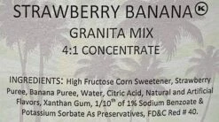 Tropical Sensations - Strawberry Banana Granita Mix, One Bottle 64 Oz 6 Tropical Sensations - Strawberry Banana Granita Mix, One Bottle 64 Oz -Bunn Outlet Store 71yvxt5jkql. sx679
