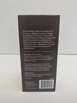 Farmer Brothers Premium: Chai Spice Hot Tea, 2/25 Ct Tea Boxes 6 Farmer Brothers Premium: Chai Spice Hot Tea, 2/25 Ct Tea Boxes -Bunn Outlet Store 81cikjmfhsl. sy679 2