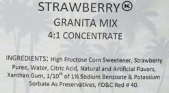 Tropical Sensations - Strawberry Granita Mix, 1 Bottle 64 Oz -Bunn Outlet Store 81w0a9a3fol 1