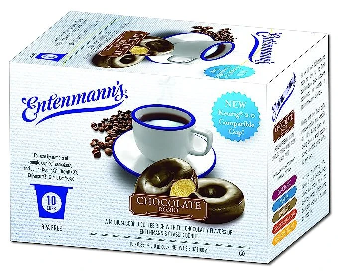 Entenmann's Single Serve Coffee, Chocolate Donut (200 Cups) 4 Entenmann's Single Serve Coffee, Chocolate Donut (200 Cups) - Image 4