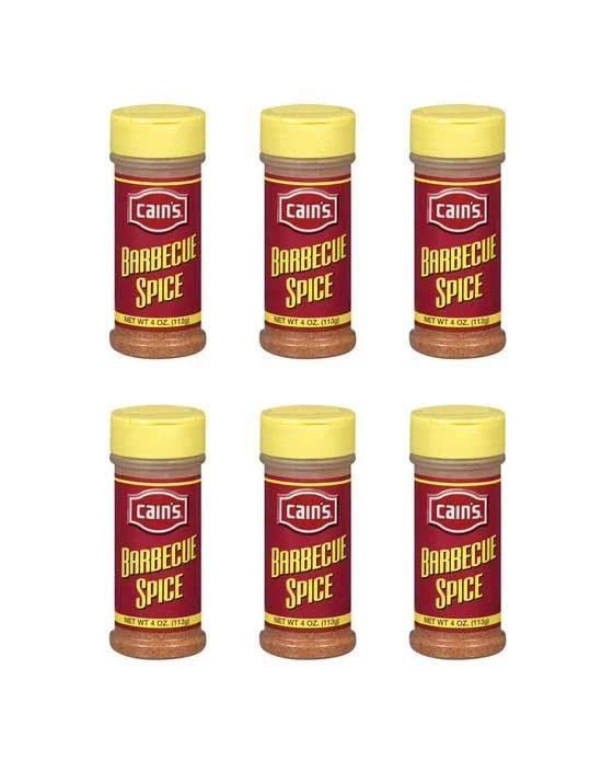 Cain's Barbecue Spice, 6/4 Oz Bottles 1 Cain's Barbecue Spice, 6/4 Oz Bottles