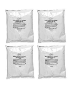 Superior Cappuccino Mix White Chocolate Caramel 4 Bags (2 Lbs Ea)