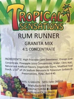 Frozen Drink Tropical Sensations Rum Runner Grantia Mix 1 Bottle -Bunn Outlet Store a1rn69w4uhl. sy679