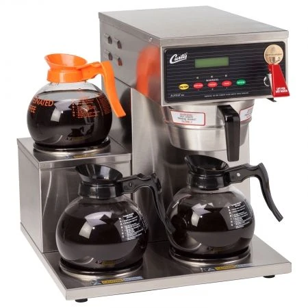 Curtis ALP3GTL12A000 G3 Alpha® Decanter 3 Station With 3 Lower Left Warmers 2 Curtis ALP3GTL12A000 G3 Alpha® Decanter 3 Station With 3 Lower Left Warmers - Image 2