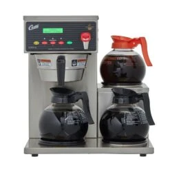 Curtis ALP3GTR63A000 G3 Alpha® Decanter 3 Station With 3 Lower Right Warmers - 120/220V