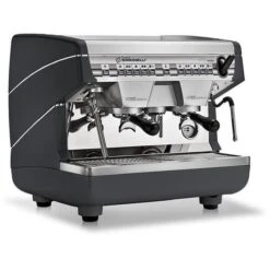 Nuova Simonelli Appia II Compact Espresso Machine Volumetric No Autosteam 220V -Bunn Outlet Store appia ii 3 1