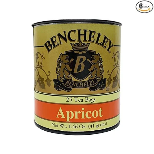 Bencheley Tea Bags, 6/25 Ct Apricot Tea 2 Bencheley Tea Bags, 6/25 Ct Apricot Tea - Image 2
