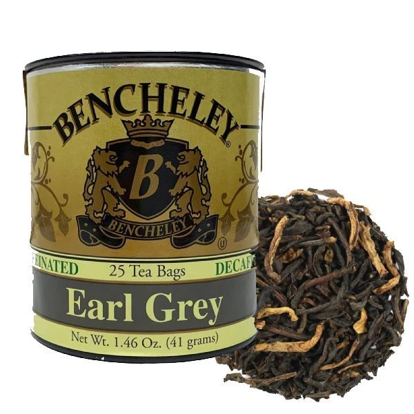 Bencheley Tea Bags, 6/25 Ct Earl Grey Decaffeinated Tea 2 Bencheley Tea Bags, 6/25 Ct Earl Grey Decaffeinated Tea - Image 2