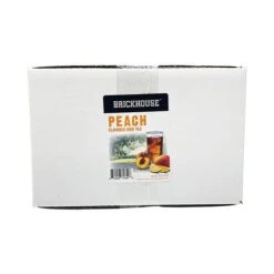 Brickhouse Peach Flavored Iced Tea, 24/3 Oz Packets, Loose Leaf With Filters -Bunn Outlet Store brickhouse peach flavored iced tea 24 3oz 1