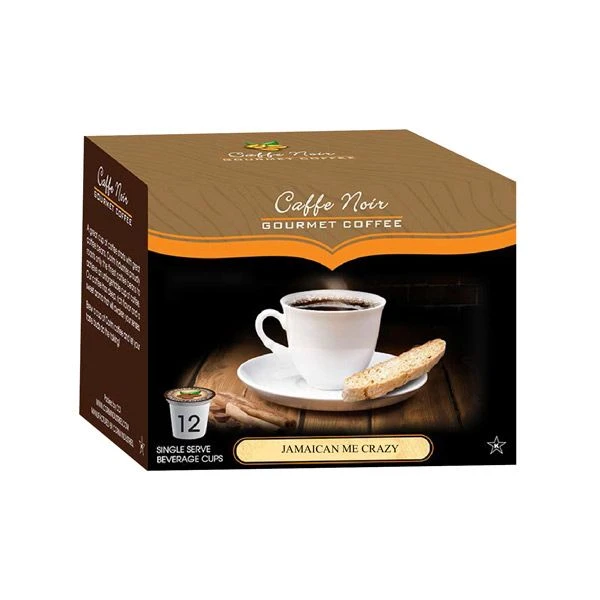 Caffe Noir Gourmet Coffee Jamaican Me Crazy, Single Serve Beverage Cups, 6 Box 12 Count Each 2 Caffe Noir Gourmet Coffee Jamaican Me Crazy, Single Serve Beverage Cups, 6 Box 12 Count Each - Image 2