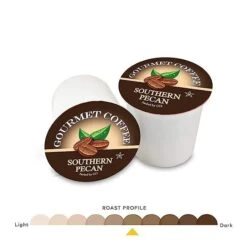 Caffe Noir Gourmet Coffee Southern Pecan, Single Serve Beverage Cups, 6 Box 12 Count Each -Bunn Outlet Store caffenoirsouthern pecan 1