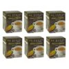 China Mist Sencha With Matcha Organic Green Full Leaf Tea Sachet, 6 Boxes 15 Count Each