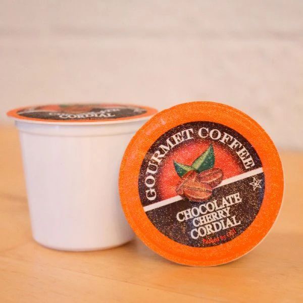 Chocolate Cherry Cordial Coffee, 35 Single Serve Cups 2 Chocolate Cherry Cordial Coffee, 35 Single Serve Cups - Image 2