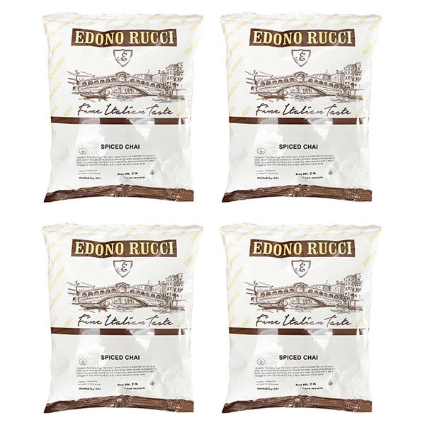 Edono Rucci Spiced Chai Tea Latte 4 Bags (2 Lbs Each) 1 Edono Rucci Spiced Chai Tea Latte 4 Bags (2 Lbs Each)