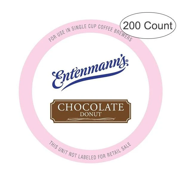 Entenmann's Single Serve Coffee, Chocolate Donut (200 Cups) 1 Entenmann's Single Serve Coffee, Chocolate Donut (200 Cups)