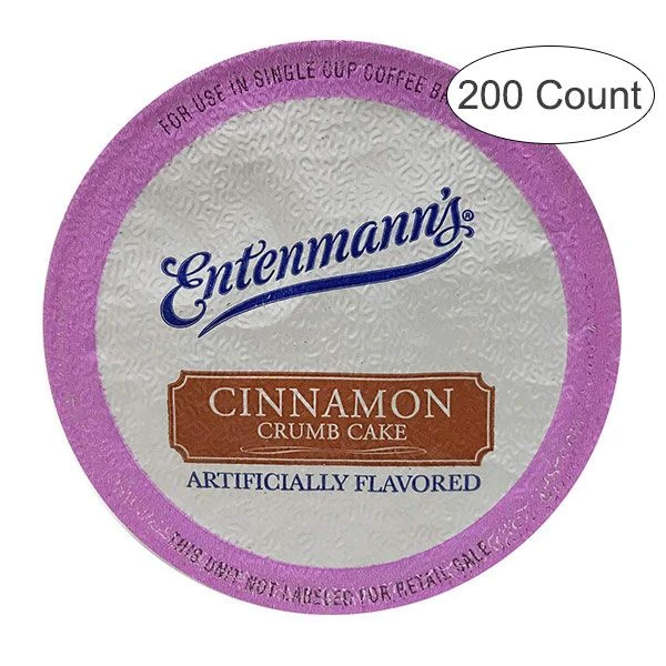 Entenmann's Cinnamon Crumb Cake Single Serve Cups, 200 Count 1 Entenmann's Cinnamon Crumb Cake Single Serve Cups, 200 Count