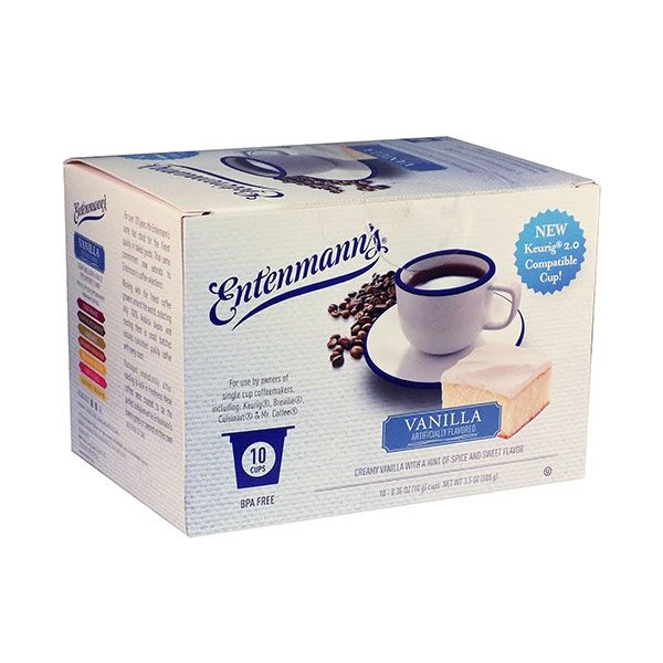 Entenmann's Single Serve Coffee, Vanilla 4/10 (40 Count) 2 Entenmann's Single Serve Coffee, Vanilla 4/10 (40 Count) - Image 2