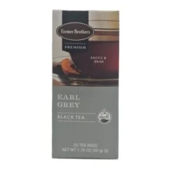 Farmer Brothers Premium: Earl Grey Hot Tea, 2/25 Ct Tea Boxes 7 Farmer Brothers Premium: Earl Grey Hot Tea, 2/25 Ct Tea Boxes -Bunn Outlet Store fbearlgreyblacktea2 2