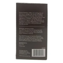 Farmer Brothers Premium: English Tradition, 2/25 Ct Tea Boxes 7 Farmer Brothers Premium: English Tradition, 2/25 Ct Tea Boxes -Bunn Outlet Store fbenglishtradition2 1