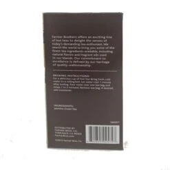 Farmer Brothers Premium Jasmine Green Hot Tea, 6/25 Ct Tea Boxes -Bunn Outlet Store fbjasmine green hot tea1 1