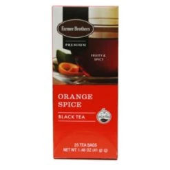 Farmer Brothers Premium: Orange Spice Hot Tea, 2/25 Ct Tea Boxes -Bunn Outlet Store fboraangespiceteap3