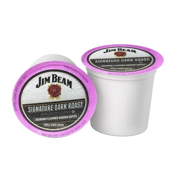 Jim Beam Dark Roast K-cup Single Serve Coffee, 72 Count 2 Jim Beam Dark Roast K-cup Single Serve Coffee, 72 Count - Image 2