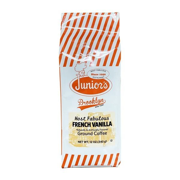 Junior's Most Fabulous French Vanilla, Medium Roast Ground Coffee, 2/12 Oz Bags 2 Junior's Most Fabulous French Vanilla, Medium Roast Ground Coffee, 2/12 Oz Bags - Image 2