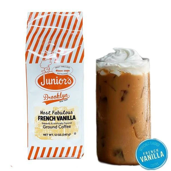 Junior's Most Fabulous French Vanilla, Medium Roast Ground Coffee, 2/12 Oz Bags 3 Junior's Most Fabulous French Vanilla, Medium Roast Ground Coffee, 2/12 Oz Bags - Image 3