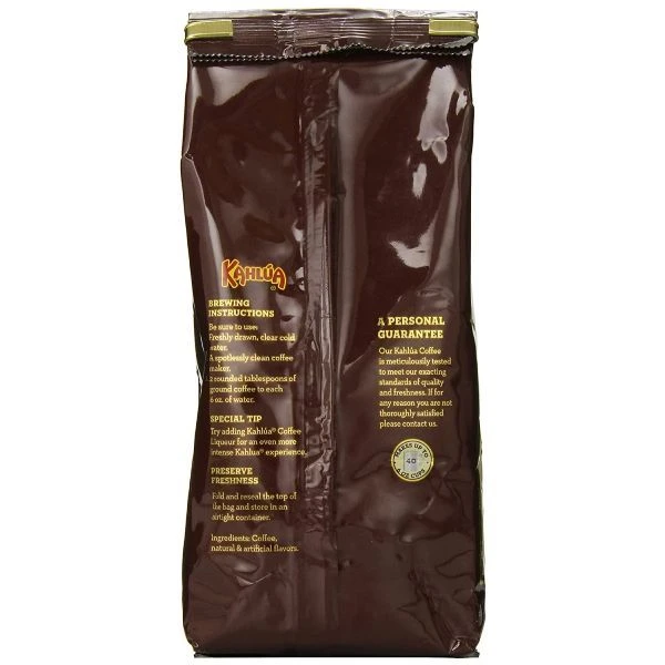 Kahlua French Vanilla Gourmet Ground Coffee (6 Bags/12 Oz) 3 Kahlua French Vanilla Gourmet Ground Coffee (6 Bags/12 Oz) - Image 3