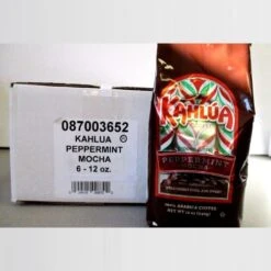 Kahlua Peppermint Mocha Gourmet Ground Coffee (3 Bags/12 Oz) -Bunn Outlet Store kahluapaperment 1