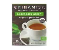 China Mist - Legendary Green Organic Black Full Leaf Tea Sachet, 2 Boxes 15 Count - Biodegradable And Individually Wrapped 6 China Mist - Legendary Green Organic Black Full Leaf Tea Sachet, 2 Boxes 15 Count - Biodegradable And Individually Wrapped -Bunn Outlet Store legendarygreen teasachet packet 1