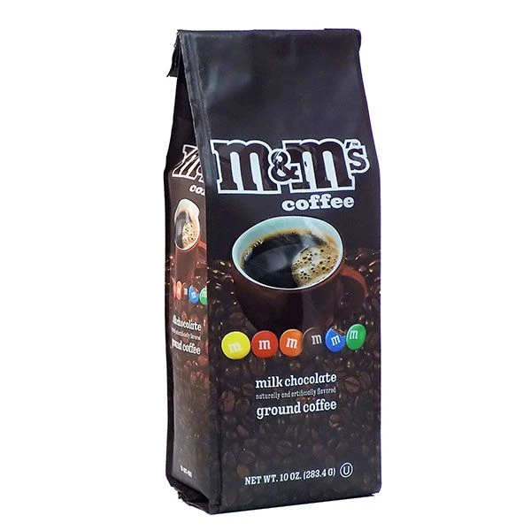 M&M's Milk Chocolate, Naturally And Artificially Flavored Ground Coffee, (2 Bags/10 Oz) 2 M&M's Milk Chocolate, Naturally And Artificially Flavored Ground Coffee, (2 Bags/10 Oz) - Image 2