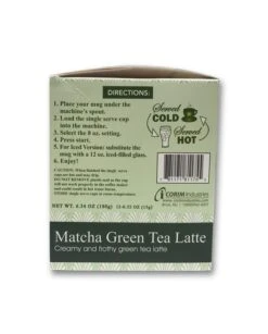 Matcha Green Tea Latte, 24Single Serve Cups -Bunn Outlet Store matcha green tea latte single serve k cups 12 cups sweet tea latte 02 2nd 1