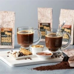 Harry & David Maple Vanilla Moose Munch Gourmet Coffee 2 Bags -Bunn Outlet Store mm3
