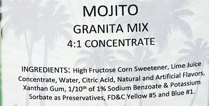 Tropical Sensations - Mojito Granita Mix, 6 Bottles 64 Oz Each 2 Tropical Sensations - Mojito Granita Mix, 6 Bottles 64 Oz Each - Image 2