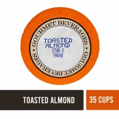 Toasted Almond Coffee, 35 Single Serve Cups -Bunn Outlet Store ya2